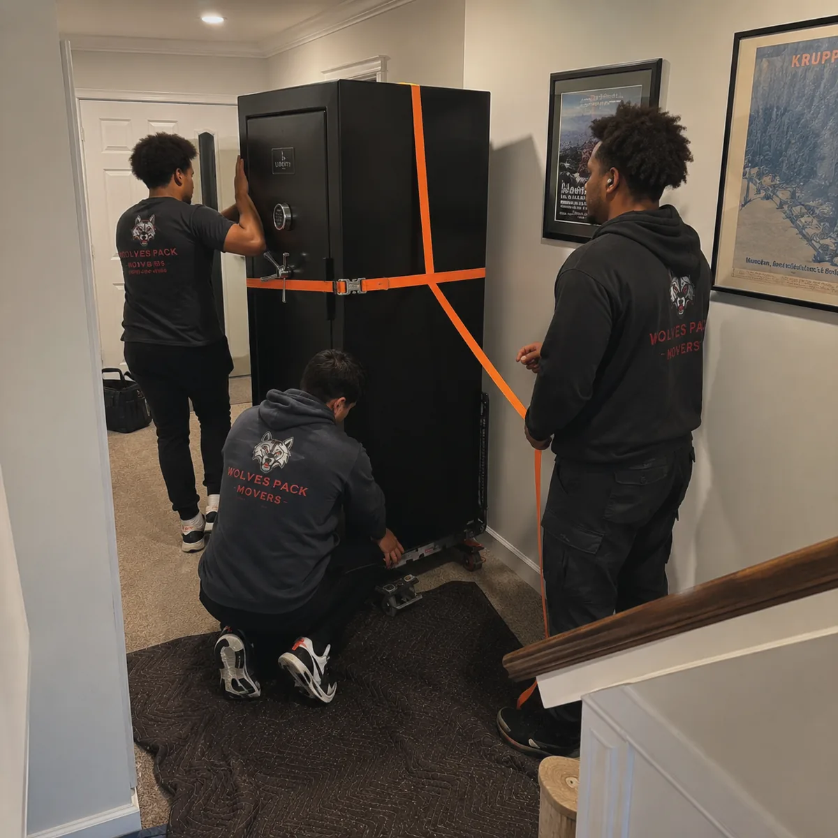 Wolves Pack Movers loading the truck in Utah