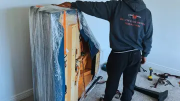 Loading the truck