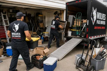 Garage cleanout service in Portland, Oregon