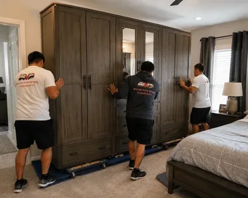 Pool table disassembly by Portland, Oregon movers