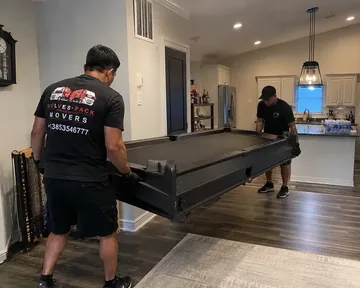 Pool table moving service in Portland, Oregon