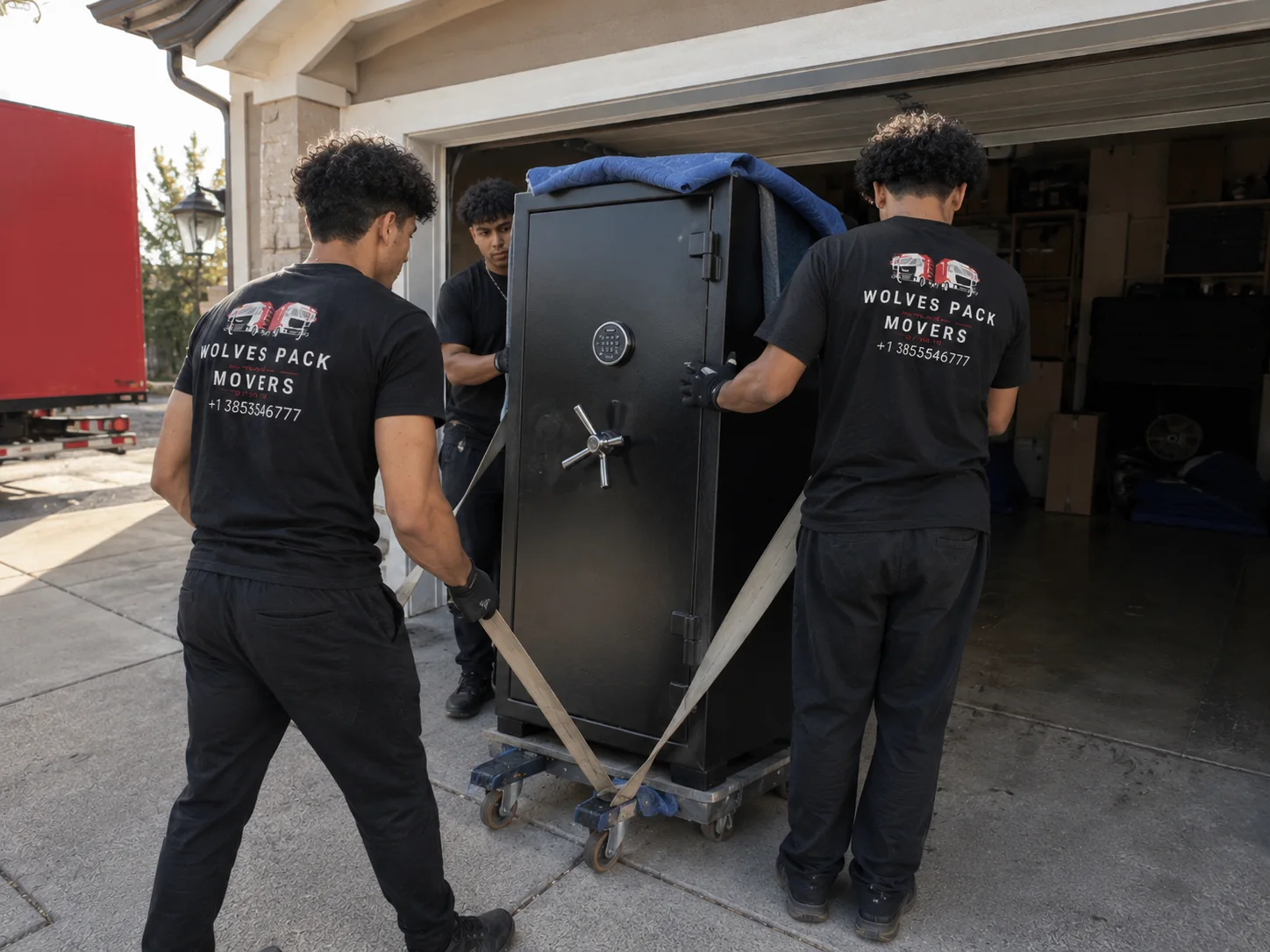 Gun safe movers Utah professional moving company