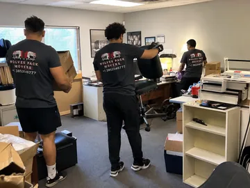 Commercial junk removal from an office in Utah