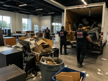 Industrial worksite cleanout in Utah