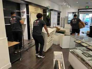 Office furniture and equipment removal service
