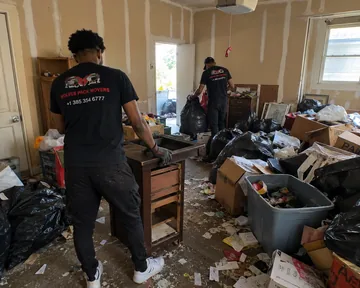 Court-ordered eviction cleanout and property clearance