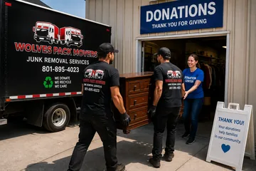 Furniture donation pickup in Utah