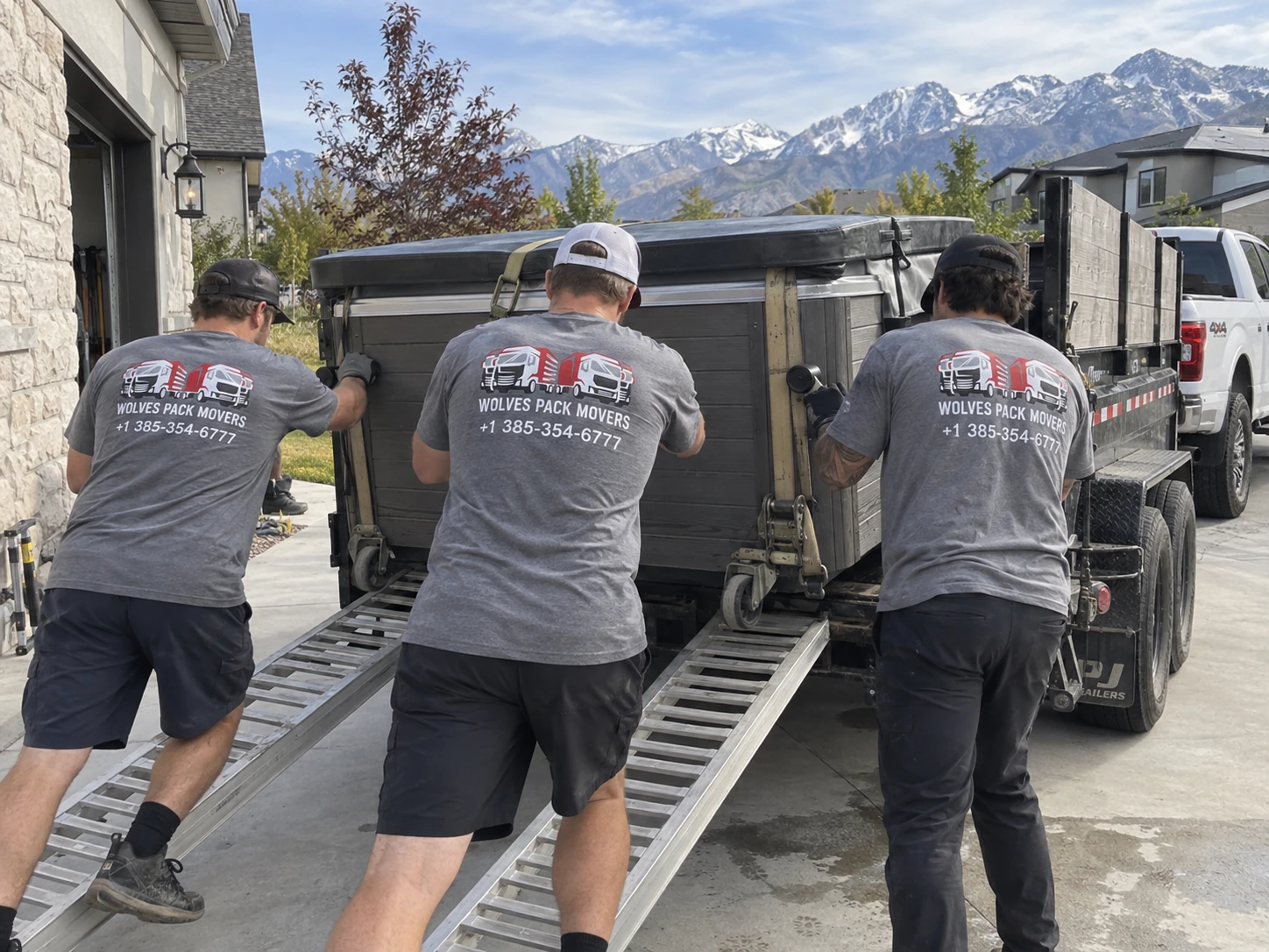 Professional hot tub removal Salt Lake City