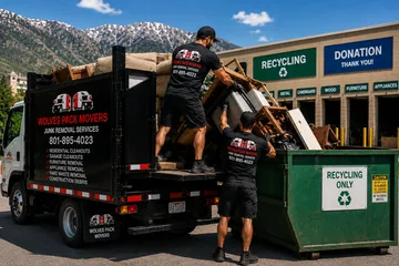 Junk hauling and disposal service in Utah