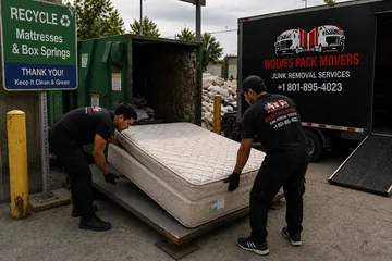 Mattress recycling and disposal in Utah