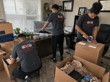 Home office and electronics packing